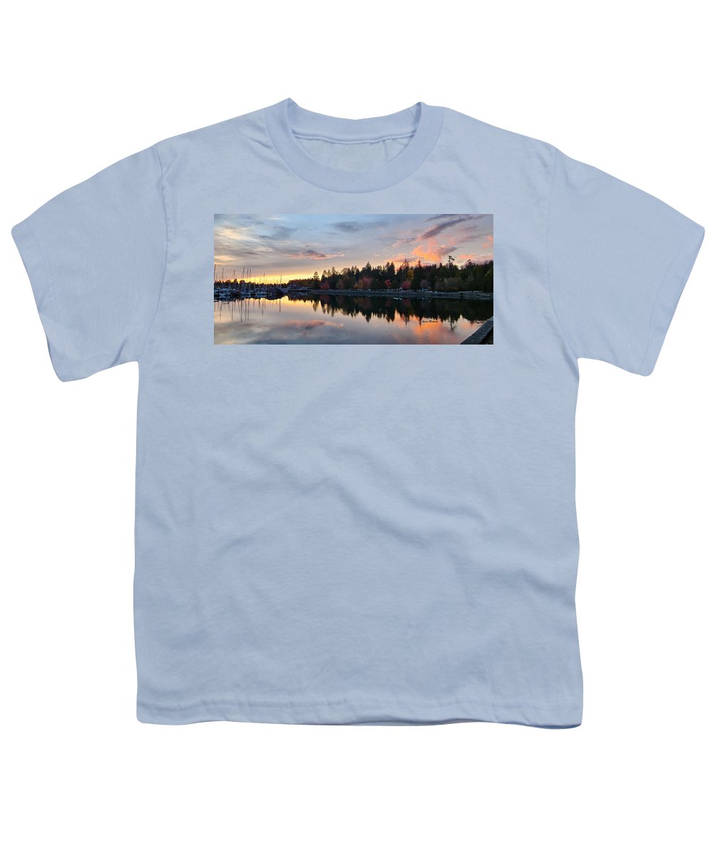 Vancouver Sunset - Youth T-Shirt - Customizable