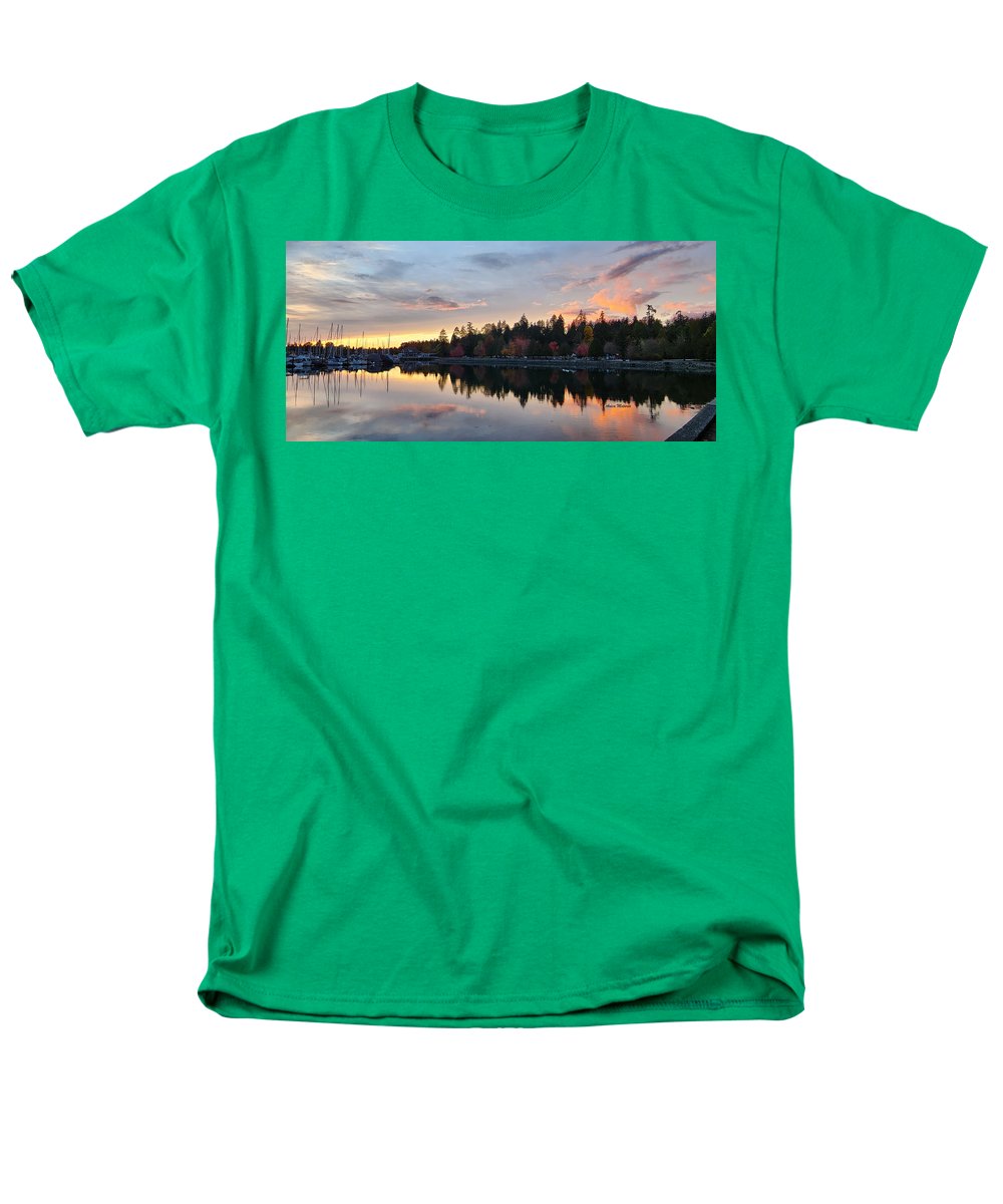 Vancouver Sunset - T-shirt pour hommes (coupe régulière)