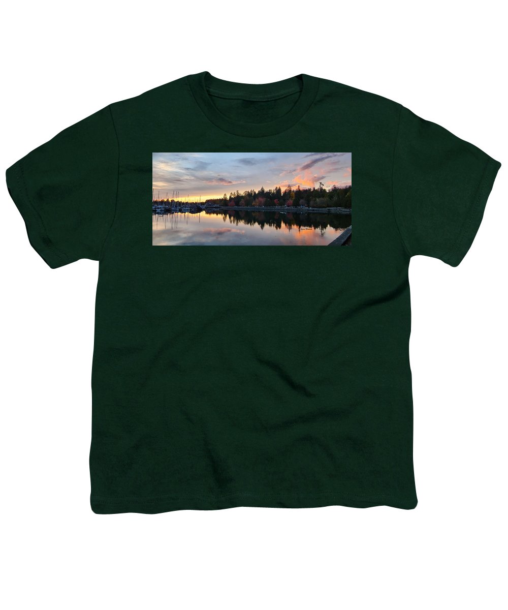 Vancouver Sunset - Youth T-Shirt - Customizable