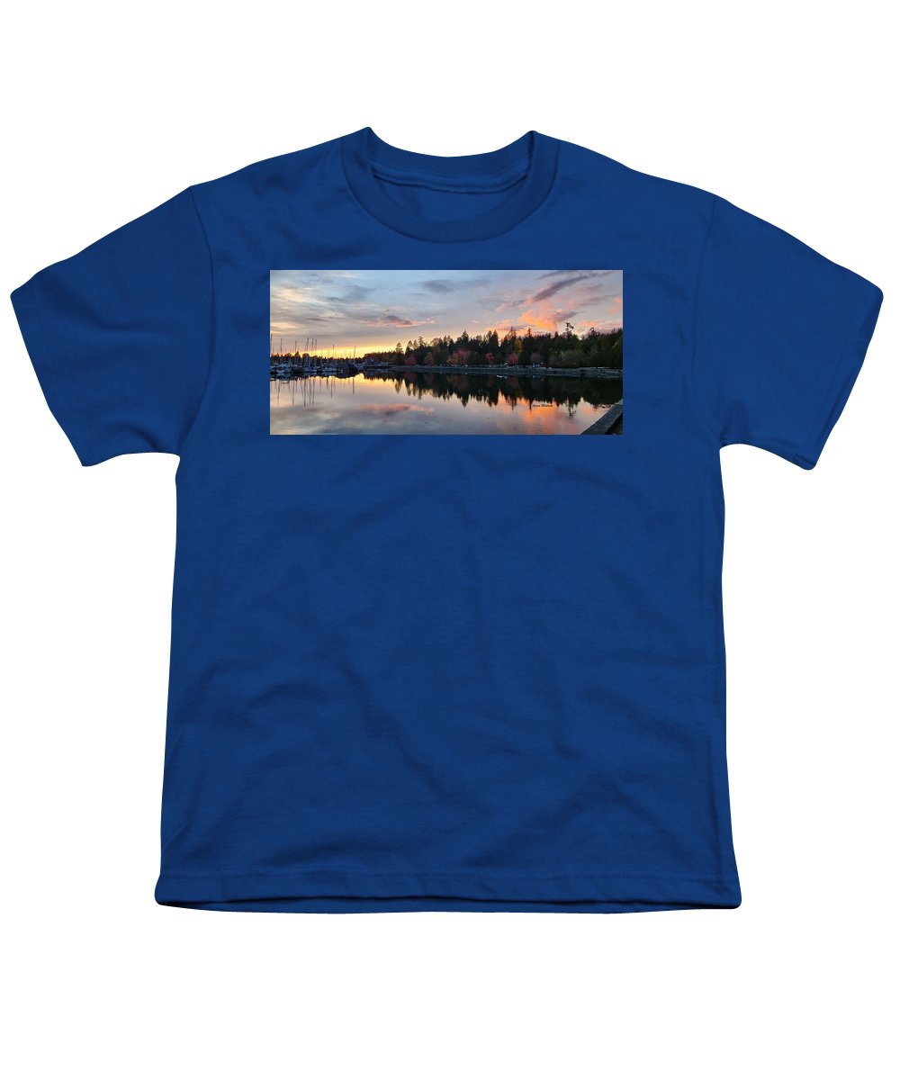 Vancouver Sunset - Youth T-Shirt - Customizable