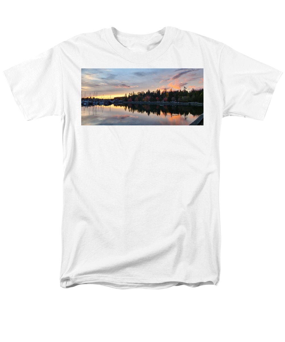 Vancouver Sunset - T-shirt pour hommes (coupe régulière)