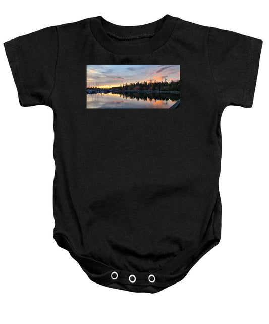 Vancouver Sunset - Baby Onesie - Customizable