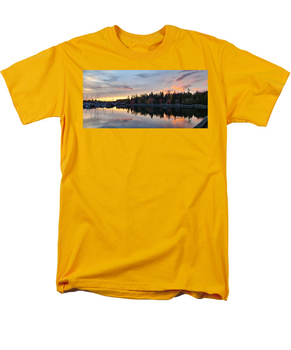 Vancouver Sunset - T-shirt pour hommes (coupe régulière)