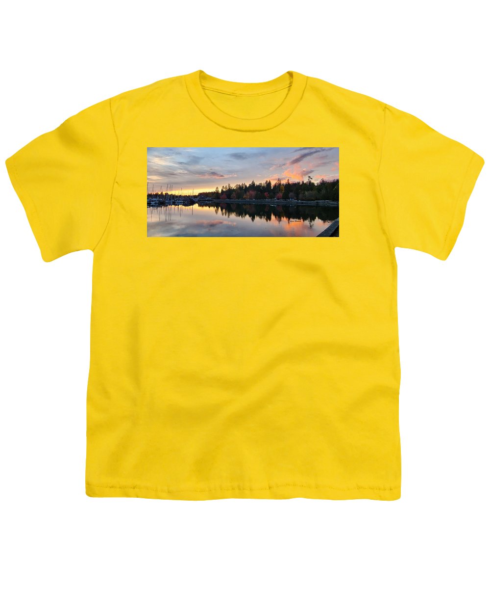 Vancouver Sunset - Youth T-Shirt - Customizable