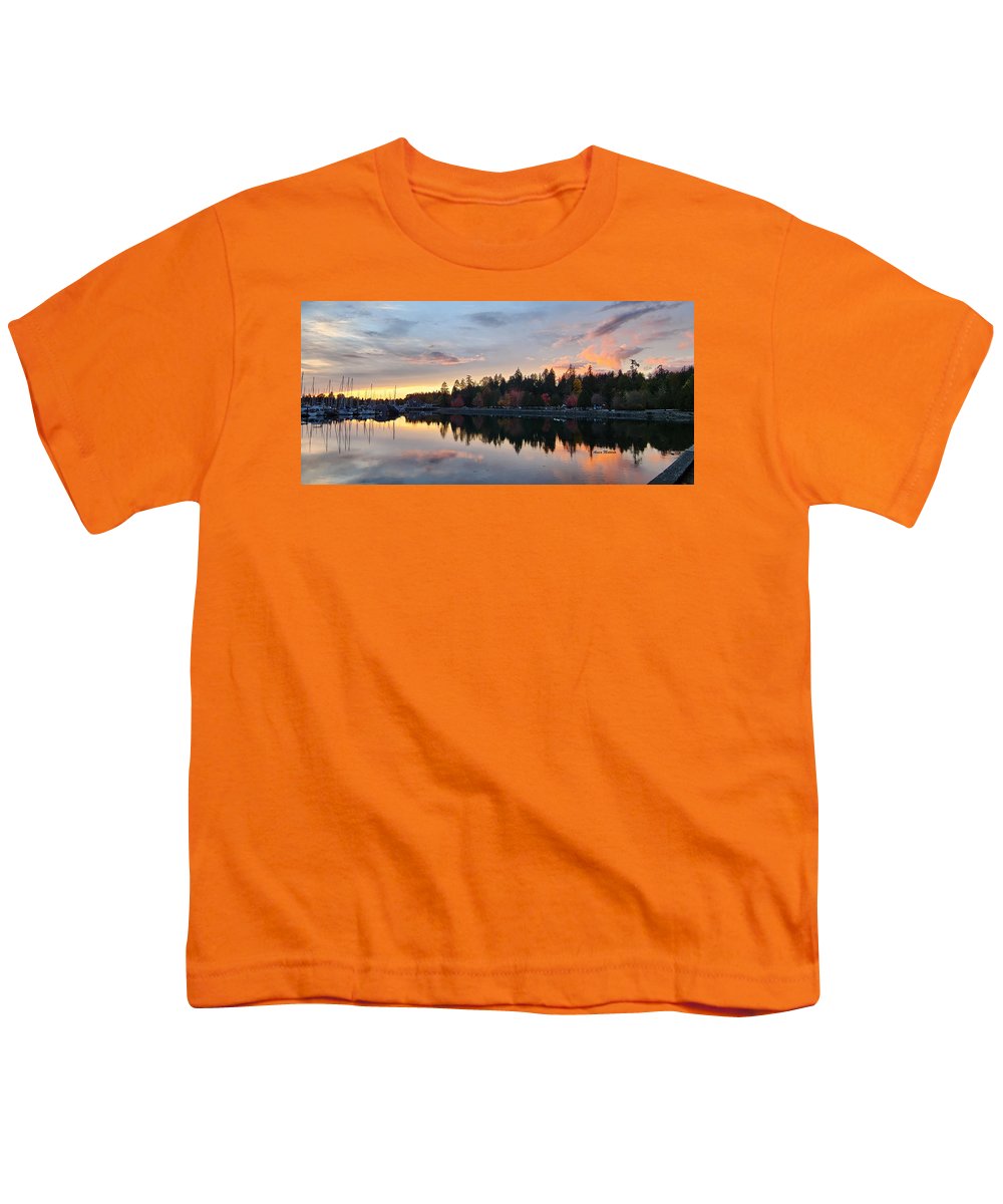 Vancouver Sunset - Youth T-Shirt - Customizable