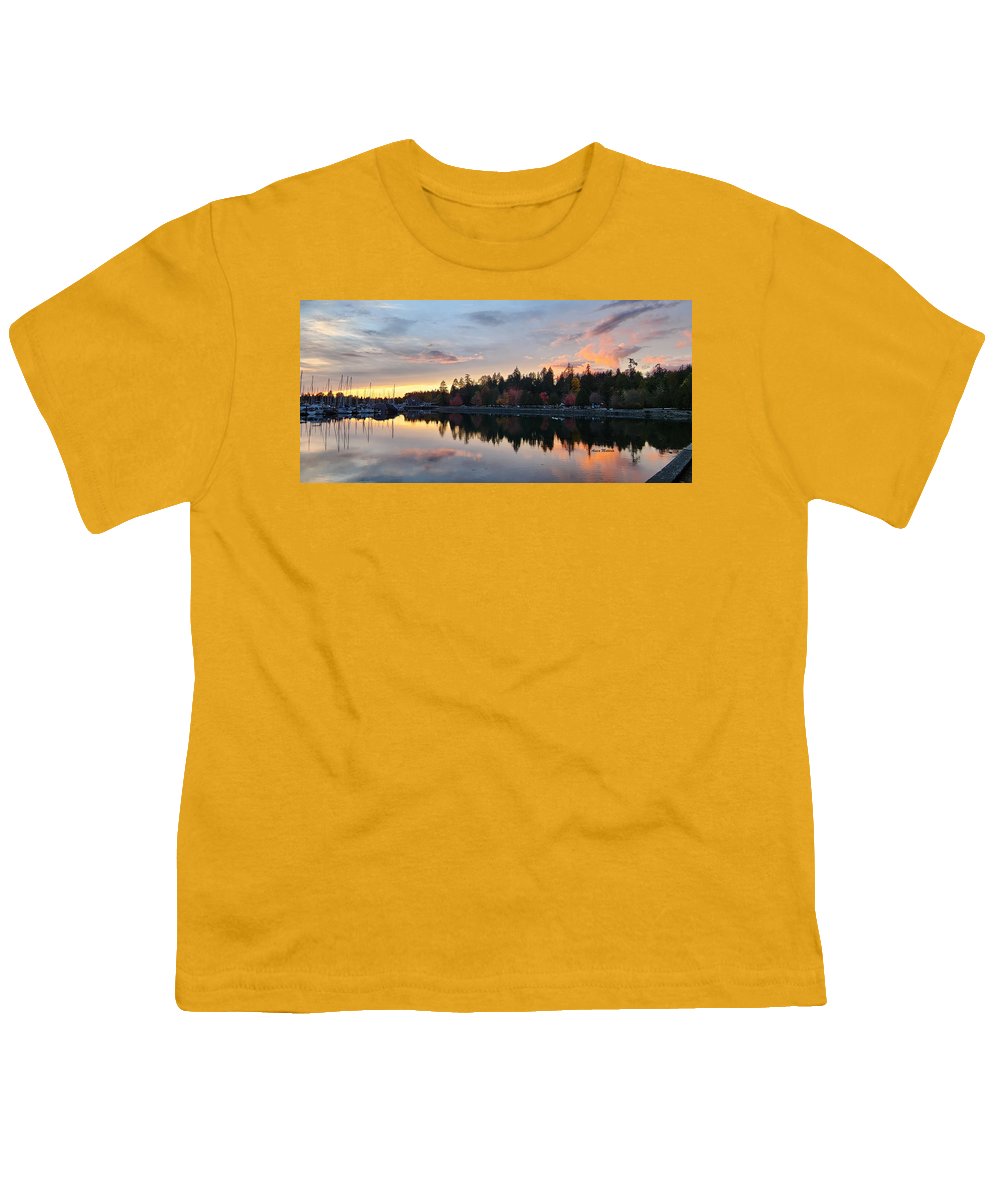 Vancouver Sunset - Youth T-Shirt - Customizable