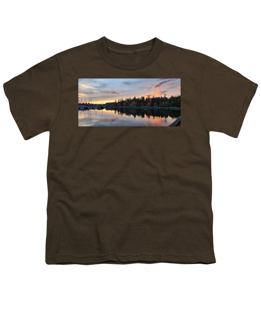 Vancouver Sunset - Youth T-Shirt - Customizable