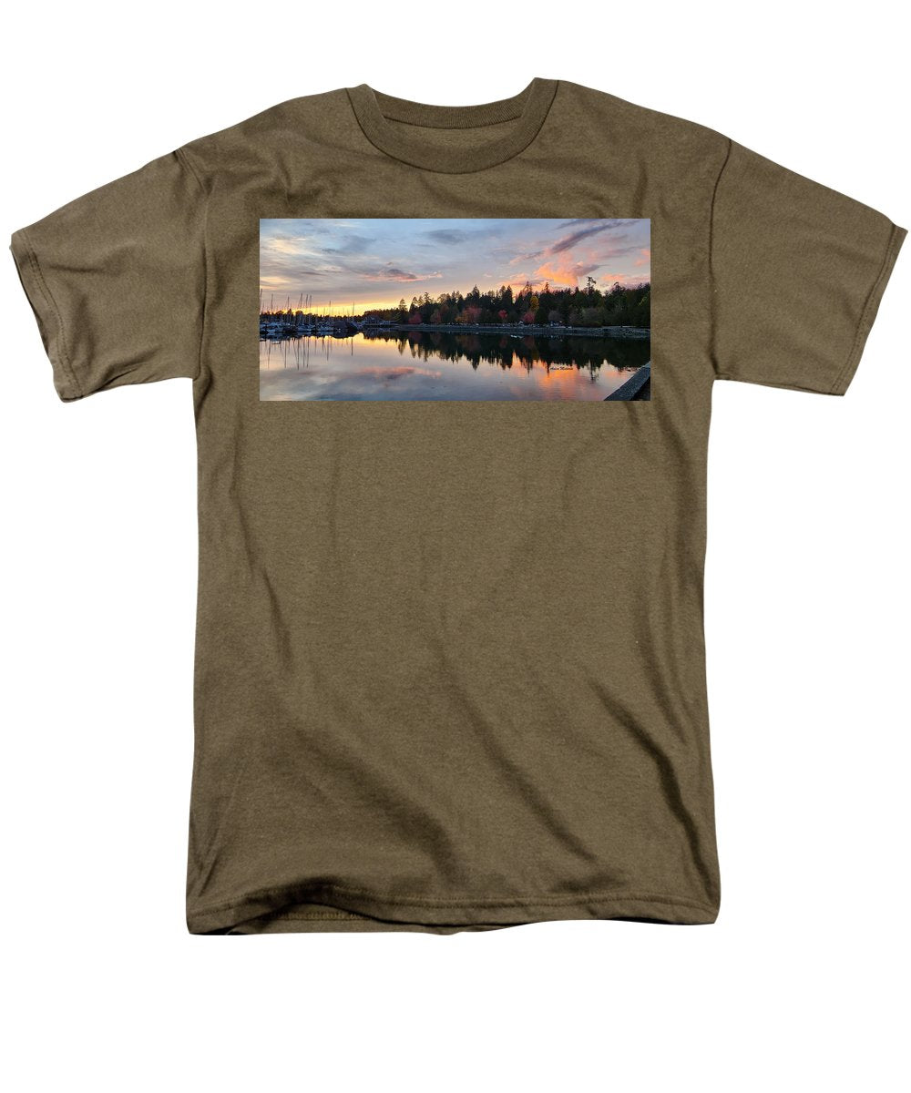 Vancouver Sunset - T-shirt pour hommes (coupe régulière)