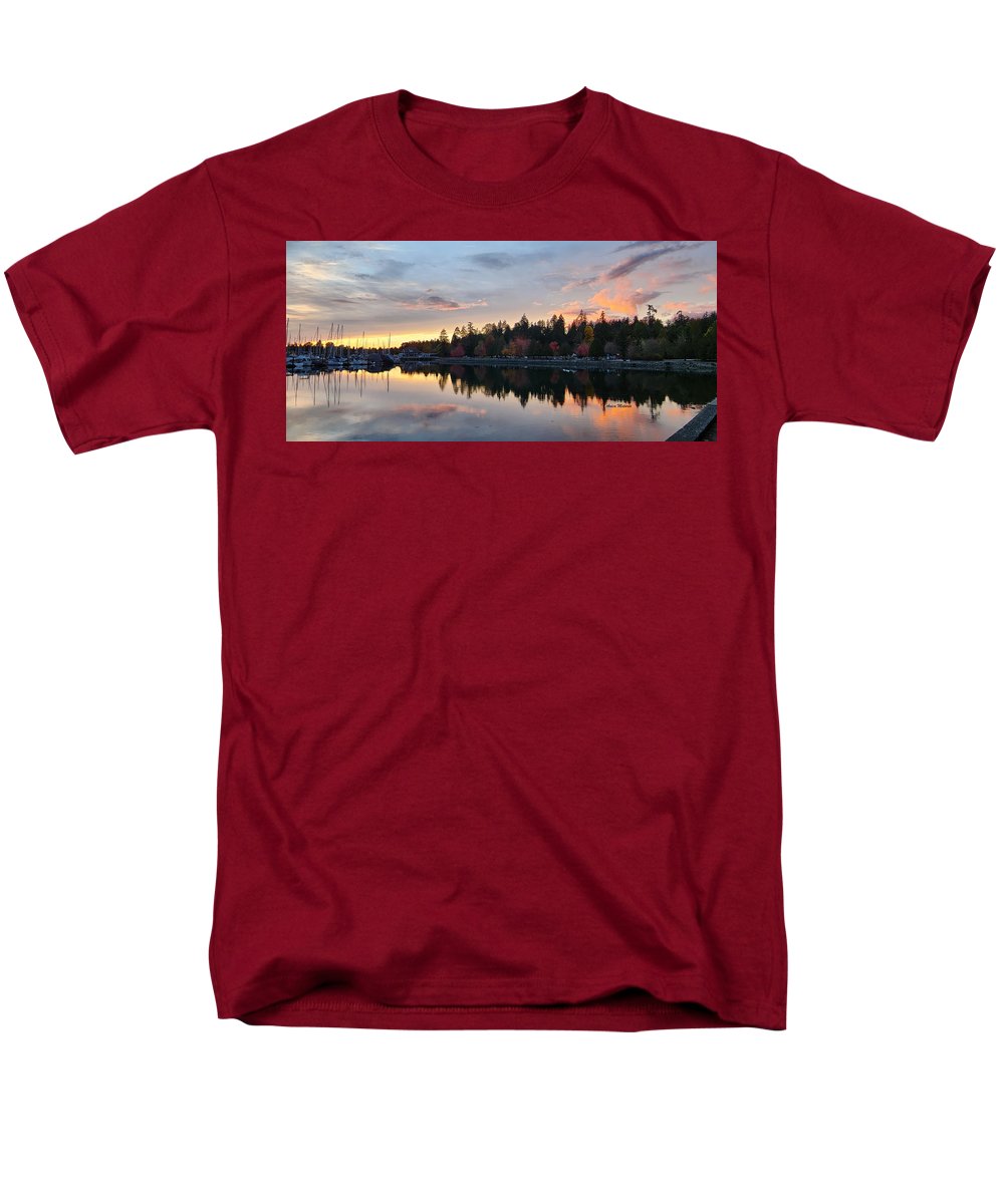 Vancouver Sunset - T-shirt pour hommes (coupe régulière)