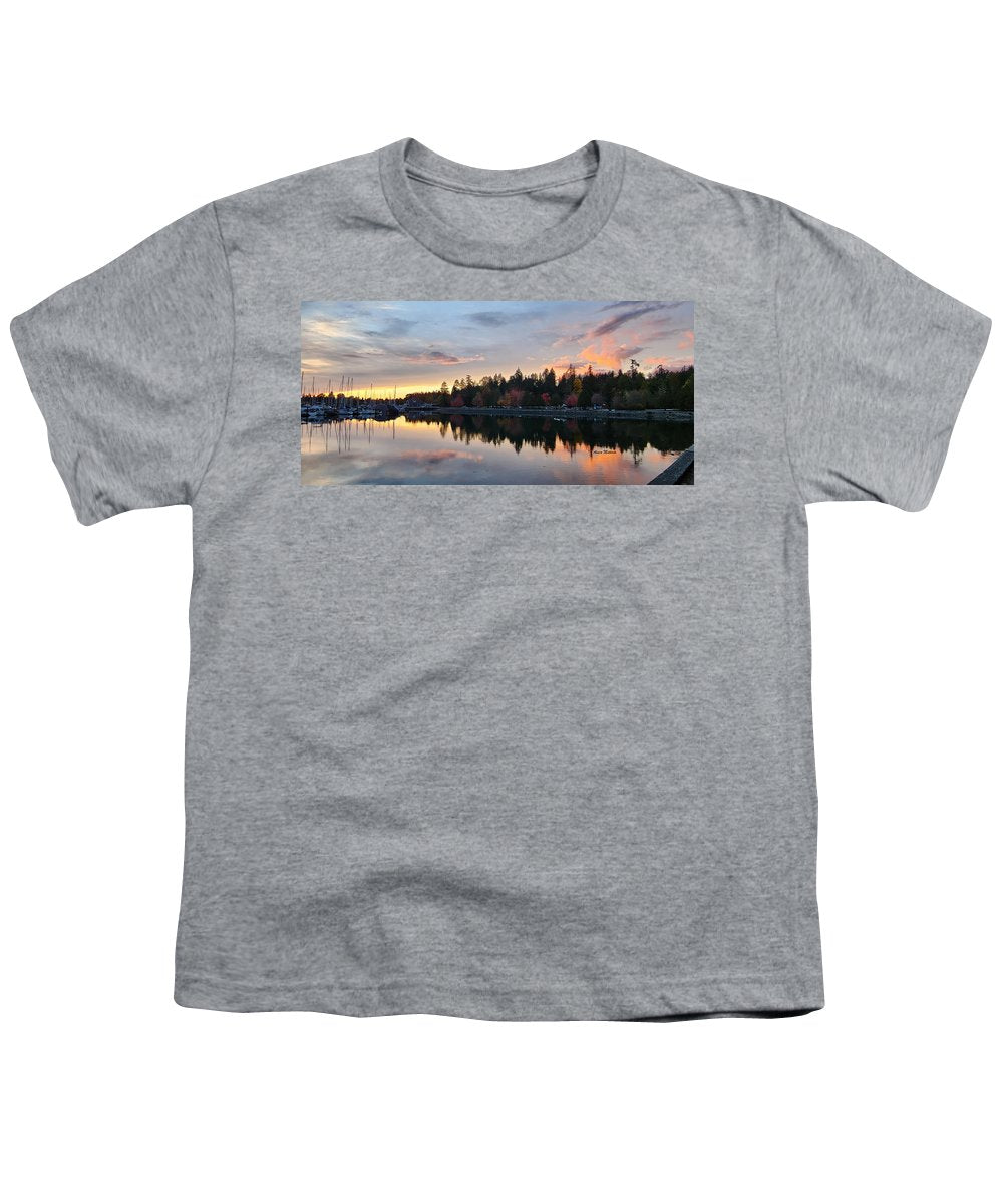 Vancouver Sunset - Youth T-Shirt - Customizable