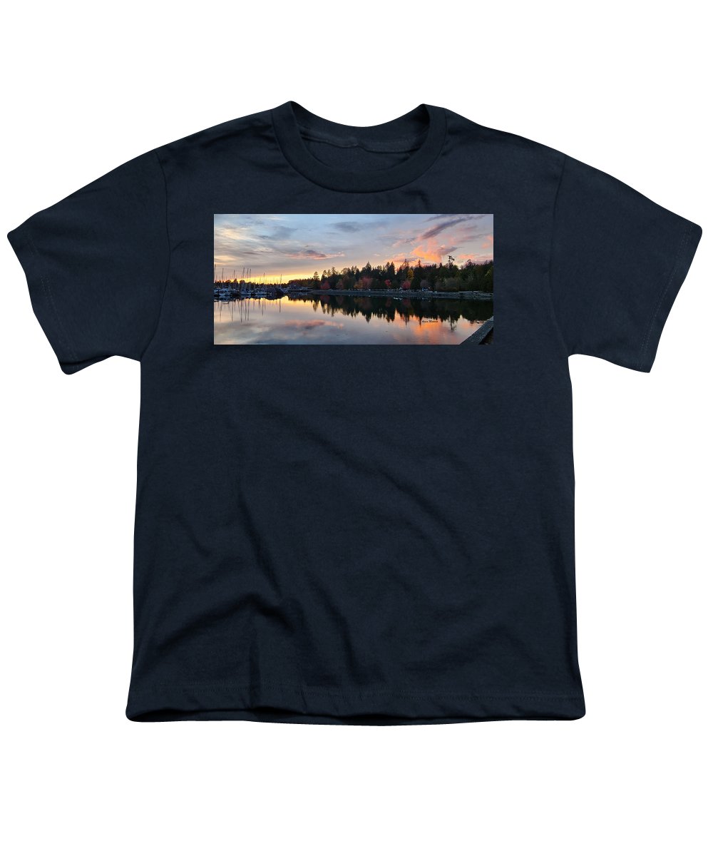 Vancouver Sunset - Youth T-Shirt - Customizable