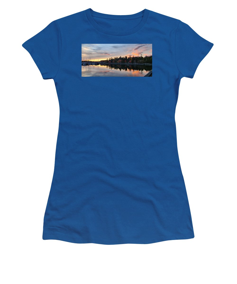 Coucher de soleil à Vancouver - T-shirt pour femmes