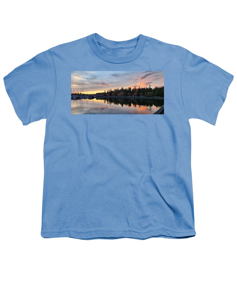 Vancouver Sunset - Youth T-Shirt - Customizable