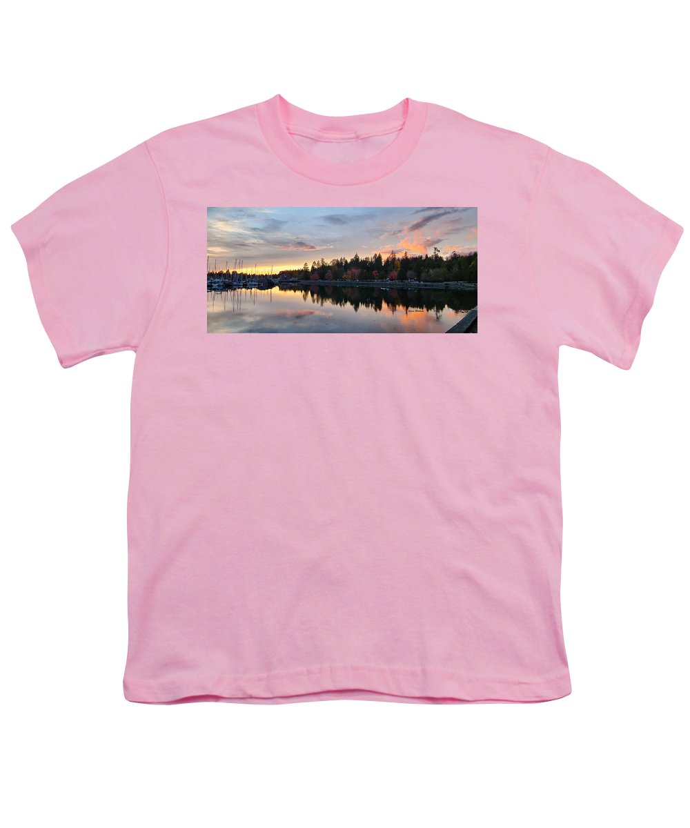 Vancouver Sunset - Youth T-Shirt - Customizable