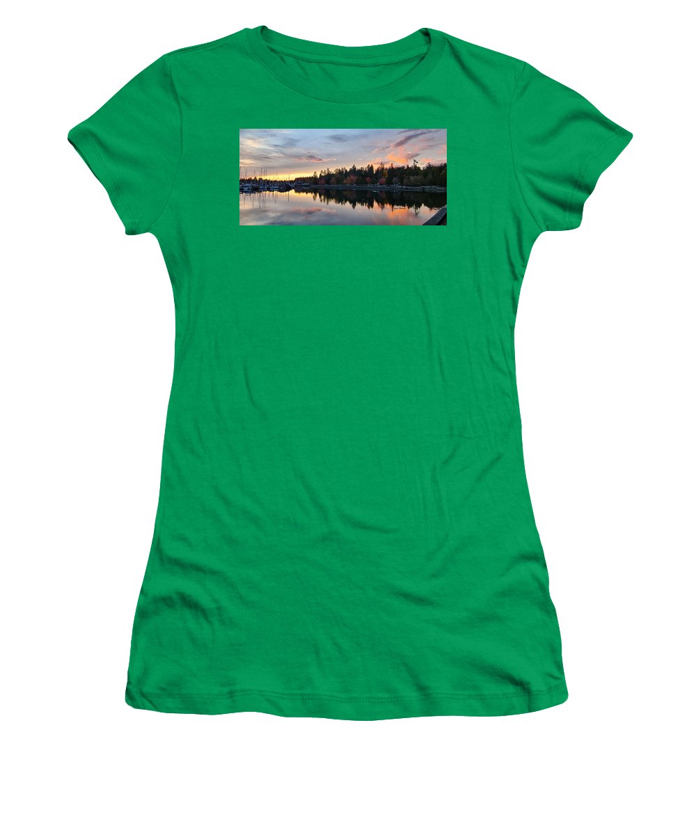 Vancouver Sunset - Women's T-Shirt - Customizable