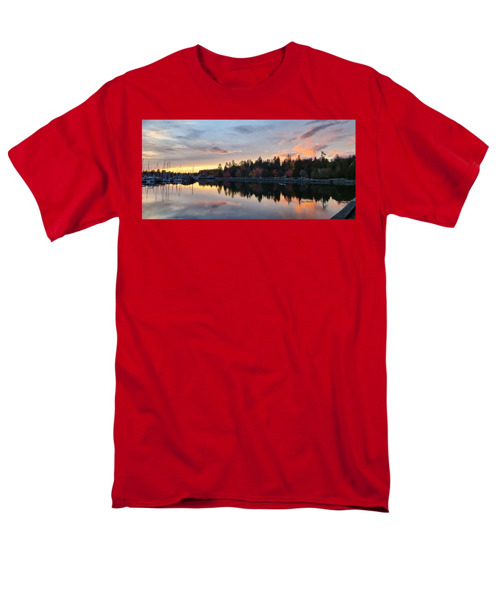 Vancouver Sunset - T-shirt pour hommes (coupe régulière)