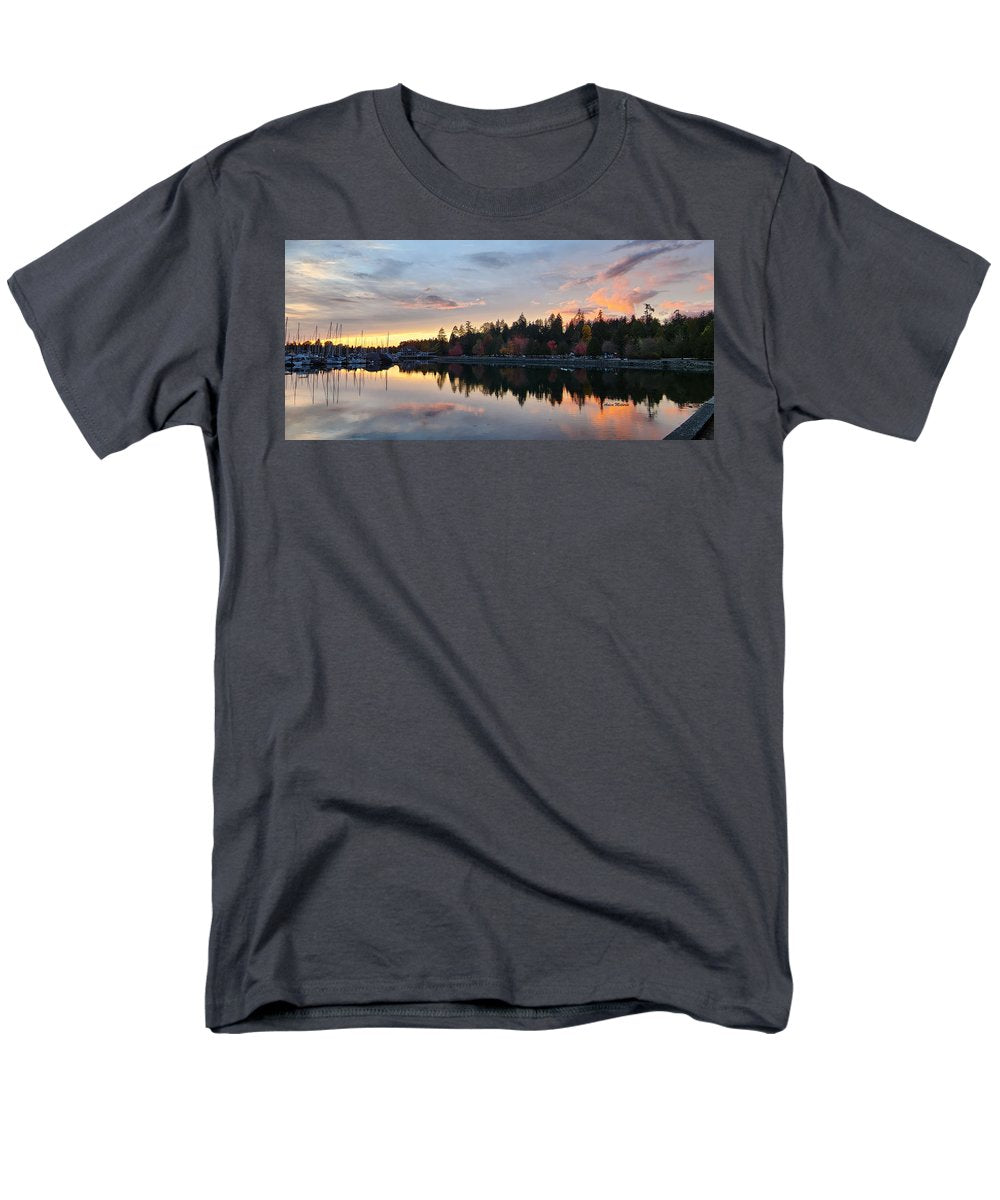 Vancouver Sunset - T-shirt pour hommes (coupe régulière)